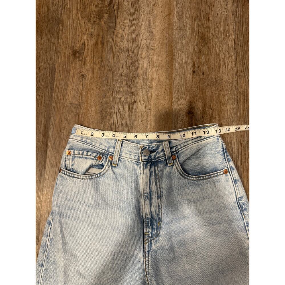 Levi's Premium Women's Ribcage Wide Leg Jean Size 28 - Picture 11 of 14